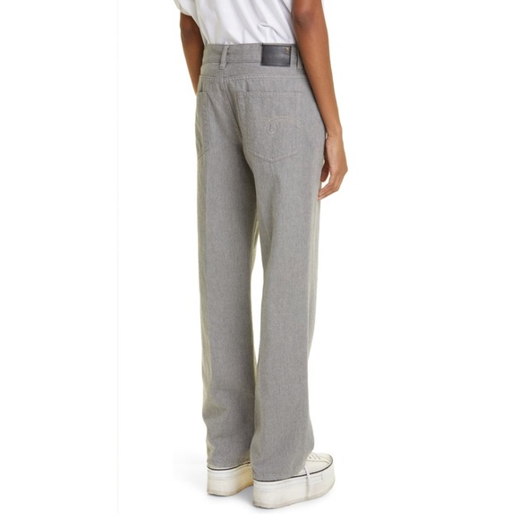 NEW R13 Lemmy Slim Jean Stonewash Grey 30 - Picture 3 of 17